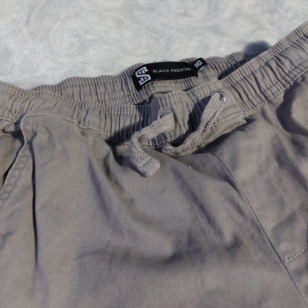 Grey Cargo Pants